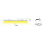 Downlight panel LED Redondo 170mm Niquel Satinado 12W CCT
